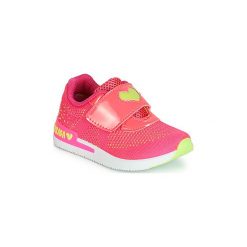 Buty Dziecko Agatha Ruiz de la Prada RUNNING. Różowe trampki dziewczęce marki Agatha Ruiz de la Prada, bez wzorów, bez zapięcia. Za 129,00 zł.