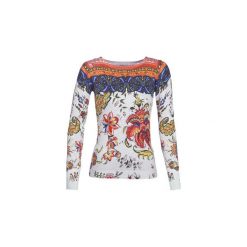 Swetry Desigual CHINTZ. Szare swetry klasyczne damskie Desigual, l. Za 349,00 zł.