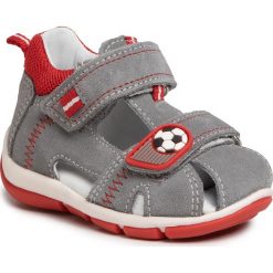 Sandały SUPERFIT - 6-00144-25 M Hellgrau/Rot. Szare sandały chłopięce Superfit, ze skóry. Za 219,00 zł.