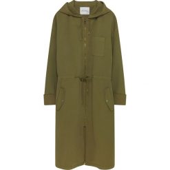 Parka w kolorze khaki. Brązowe parki damskie American Vintage, m, bez wzorów, z bawełny, bez kaptura. W wyprzedaży za 399,95 zł.