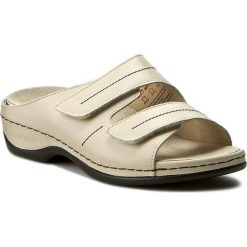 Klapki damskie: Klapki BERKEMANN – Daria 01002 Creme 109