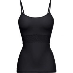 Top shape Level 1 bonprix czarny. Czarne topy damskie bonprix, bez wzorów, z koronki, bez kołnierzyka. Za 59,99 zł.