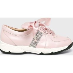 Baldowski - Buty. Różowe buty sportowe damskie Baldowski, bez wzorów, ze skóry, sportowe. W wyprzedaży za 319,90 zł.