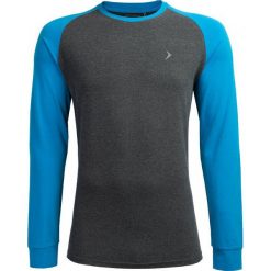 Longsleeve męski TSML602 - ciemny szary melanż - Outhorn. Szare koszulki męskie marki Outhorn, m, bez wzorów, z bawełny, bez kołnierzyka, z długim rękawem, długie. W wyprzedaży za 39,99 zł.