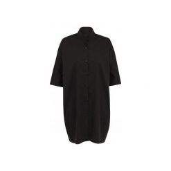Koszula oversize Beatrice. Czarne koszule wiązane damskie Martino demi, xl, z bawełny, klasyczne, z klasycznym kołnierzykiem. Za 329,00 zł.