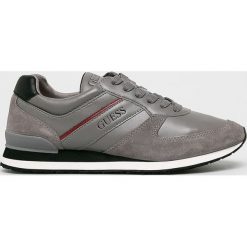 Guess Jeans - Buty. Szare sneakersy męskie Guess Jeans, na sznurówki. W wyprzedaży za 319,90 zł.