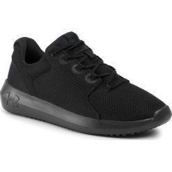 Buty UNDER ARMOUR - Ua Ripple 2.0 3022044-003 Blk. Czarne półbuty męskie z materiału, eleganckie. W wyprzedaży za 199,00 zł.