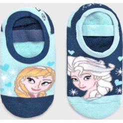 Blukids - Skarpetki dziecięce Disney Frozen (2-pack). Niebieskie skarpetki dziewczęce Blukids, z motywem z bajki, z elastanu. W wyprzedaży za 34,90 zł.