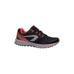 Buty do biegania RUN ACTIVE GRIP damskie. Niebieskie buty sportowe damskie KALENJI, bez wzorów, z poliesteru, do biegania. Za 119,99 zł.