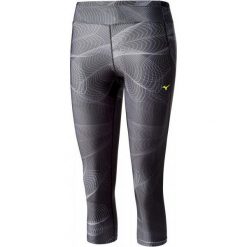 Bryczesy damskie: Mizuno Spodnie Do Biegania Lotus 3/4 Tights Black Xs