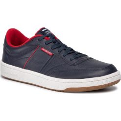 Sneakersy JACK&JONES - Jfwradley Fusion 12150713 Navy Blaze Sts. Niebieskie sneakersy męskie Jack&Jones, na co dzień, bez wzorów, ze skóry ekologicznej, klasyczne, bez zapięcia. Za 259,00 zł.