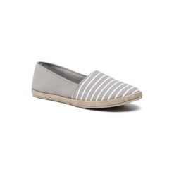 NYLON RED WS7001-03. Czerwone espadryle damskie Nylon Red, bez wzorów, z nylonu, bez obcasa. Za 39,99 zł.