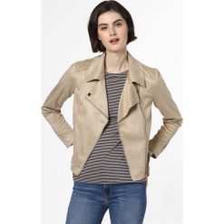 S.Oliver - Kurtka damska, beżowy. Brązowe kurtki damskie S.Oliver, s, bez wzorów, z weluru, bez kaptura. Za 399,95 zł.
