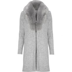 Cellbes Sweter szary melanż female szary 46/48. Szare swetry damskie Cellbes, z haftami, z długim rękawem, długie, bez kaptura. W wyprzedaży za 149,00 zł.