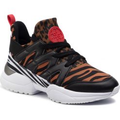 Sneakersy GUESS - Baileen FL7BAI ESU12 LEOPARD. Pomarańczowe półbuty damskie Guess, ze skóry ekologicznej. Za 529,00 zł.