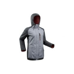 Kurtka snowboardowa i narciarska SNB JKT 100 damska. Czerwone kurtki damskie WED'ZE, xs, bez wzorów, z poliesteru, bez kaptura, narciarskie. Za 219,99 zł.