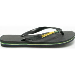 Havaianas - Japonki dziecięce. Szare klapki chłopięce marki Havaianas, z gumy. W wyprzedaży za 59,90 zł.