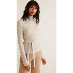 Mango - Top Dance. Szare topy damskie marki Mango, m, z poliesteru. W wyprzedaży za 29,90 zł.