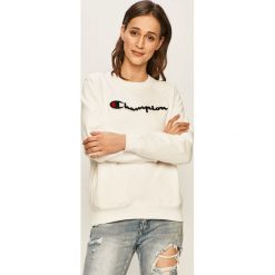 Champion - Bluza. Czerwone bluzy damskie Champion, s, z aplikacjami, z bawełny, bez rękawów, bez kaptura. W wyprzedaży za 249,90 zł.