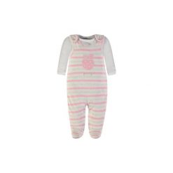 Kanz Baby Śpioszki, komplet 2-częściowy, rosa - różowy/pink - Gr.Niemowlę (0 - 6 miesięcy). Różowe śpiochy niemowlęce marki Kanz, z bawełny, z długim rękawem. Za 99,00 zł.