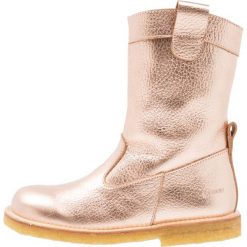 Buty zimowe damskie: ANGULUS Kowbojki i Buty motocyklowe light copper