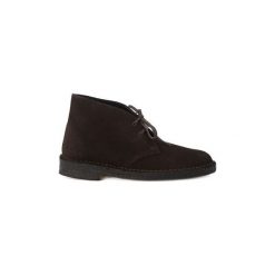 Botki Clarks DESERT BOOT W. Pomarańczowe botki damskie marki Clarks, bez zapięcia. Za 608,43 zł.
