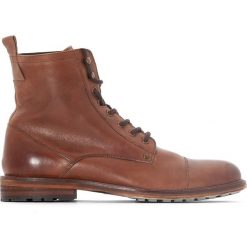 Buty zimowe męskie: Skórzane botki