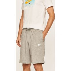 Nike Sportswear - Szorty. Szare spodenki sportowe męskie Nike Sportswear, m, bez wzorów, z bawełny, sportowe. Za 119,90 zł.