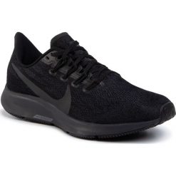 Buty NIKE - Air Zoom Pegasus 36 AQ2210 006 Black/Black Oil Grey. Czarne buty sportowe damskie Nike, bez wzorów, z tworzywa sztucznego, sportowe, do biegania, nike zoom. W wyprzedaży za 399,00 zł.