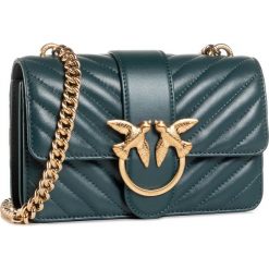 Torebka PINKO - Love Mini Icon V Quilt Cl. Al 20-21 PLTT 1P21TL Y6KT Dark Green X73. Zielone torebki klasyczne damskie Pinko, bez wzorów, ze skóry, wizytowe, bez dodatków. Za 1299,00 zł.