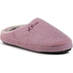 Kapcie S.OLIVER - 5-27101-33 Rose 544. Różowe klapki damskie S.Oliver, bez wzorów, z tworzywa sztucznego, bez obcasa. Za 99,00 zł.