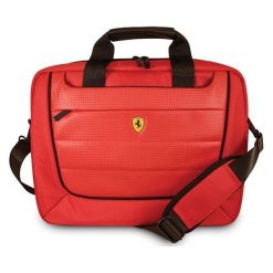 Torba Ferrari Ferrari Torba FECB15RE laptop 15" czerwony/red Scuderia uniwersalny. Czerwone torby na laptopa Ferrari, bez wzorów. Za 249,00 zł.