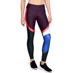 Spodnie sportowe damskie: Under Armour Spodnie damskie Balance Q2 Graphic Legging czarno-niebieskie r. S (1311082-564)