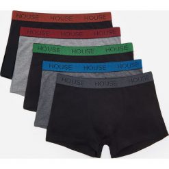 5 pack bokserek Wielobarwny. Bokserki męskie House, bez wzorów. Za 89,99 zł.