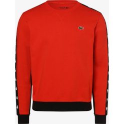 Lacoste - Męska bluza nierozpinana, pomarańczowy. Pomarańczowe bluzy męskie Lacoste, s, sportowe. Za 499,95 zł.