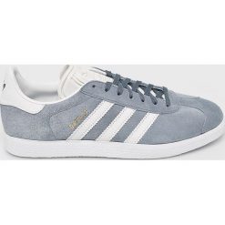 Adidas Originals - Buty Gazelle. Szare buty sportowe męskie marki adidas Originals, z materiału, na sznurówki. Za 399,90 zł.