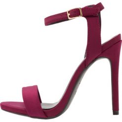 Sandały damskie: New Look SOCCER Sandały na obcasie dark red