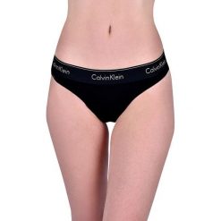 Calvin Klein Majtki damskie w stylu Mono gram Black w / złote logo QF5044E-7LN (rozmiar L). Żółte majtki damskie Calvin Klein, l. W wyprzedaży za 64,00 zł.