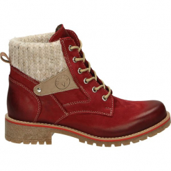 Botki - 1015 NAB ROSS. Brązowe botki damskie na zamek Venezia, z nubiku. Za 269,00 zł.
