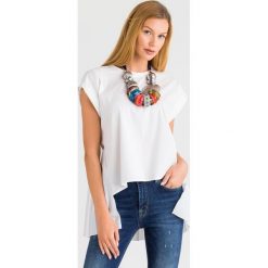 BLUZKA U&B twinset. Bluzki damskie Twinset U&B, s, z aplikacjami, bez kołnierzyka, bez rękawów. Za 599,00 zł.