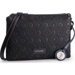 Torebka U.S. POLO ASSN. - Blue Water Crossbody Bag BEUBW0404WVP/000 Black. Czarne listonoszki damskie U.S. Polo Assn., bez wzorów, ze skóry ekologicznej, bez dodatków. W wyprzedaży za 179,00 zł.