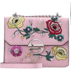 Torebki klasyczne damskie: Topshop RAE FLORAL XBODY Torba na ramię pink