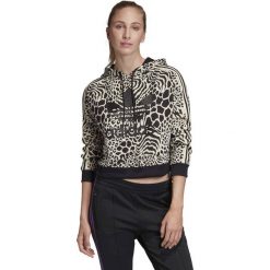 DAMSKA BLUZA ADIDAS ORIGINALS ALLOVER PRINT (34). Bluzy damskie Adidas, w paski, z bawełny, bez rękawów, bez kaptura. W wyprzedaży za 219,99 zł.