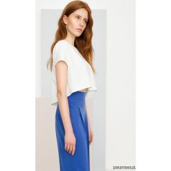 Topy damskie: Bluza crop top