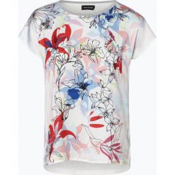 Taifun - T-shirt damski, czerwony. Czerwone t-shirty damskie Taifun, uniwersalny, w kwiaty, bez kołnierzyka. Za 139,95 zł.