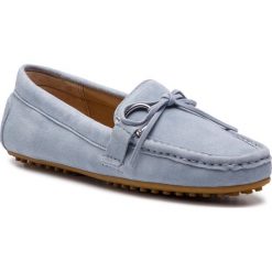 Mokasyny LAUREN RALPH LAUREN - Briley II 802740087003 Blue Mist. Niebieskie mokasyny damskie Lauren Ralph Lauren, na imprezę, bez wzorów, ze skóry, bez obcasa, na płaskiej podeszwie, bez zapięcia. Za 569,00 zł.