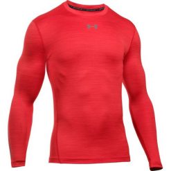 Under Armour Sportowa Koszulka Cg Armour Twist Crew Red Graphite L. Czerwone koszulki do fitnessu męskie Under Armour, l, z długim rękawem. W wyprzedaży za 179,00 zł.