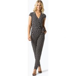 Comma - Kombinezon damski, czarny. Czarne kombinezony eleganckie damskie marki comma, w paski. Za 299,95 zł.