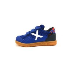 Buty Dziecko Munich Fashion G-3 KID VCO. Niebieskie trampki chłopięce Munich Fashion, bez wzorów, bez zapięcia. Za 178,64 zł.