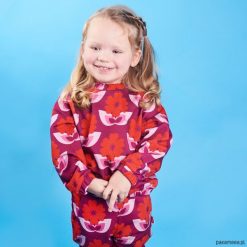 Bluzy dziewczęce: Bluza z kontrafałdą dziecięca